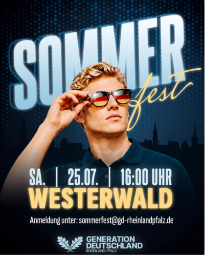 Sommerfest der Generation Deutschland RLP