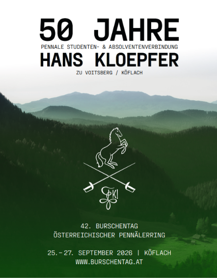 ÖPR-Burschentag & 50 Jahre pStAV! Hans Kloepfer