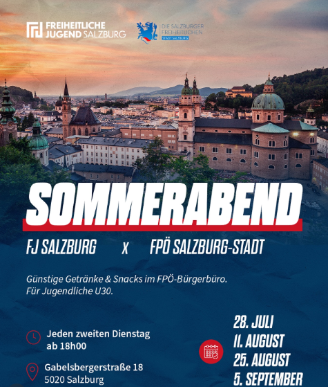 Sommerabend in Salzburg