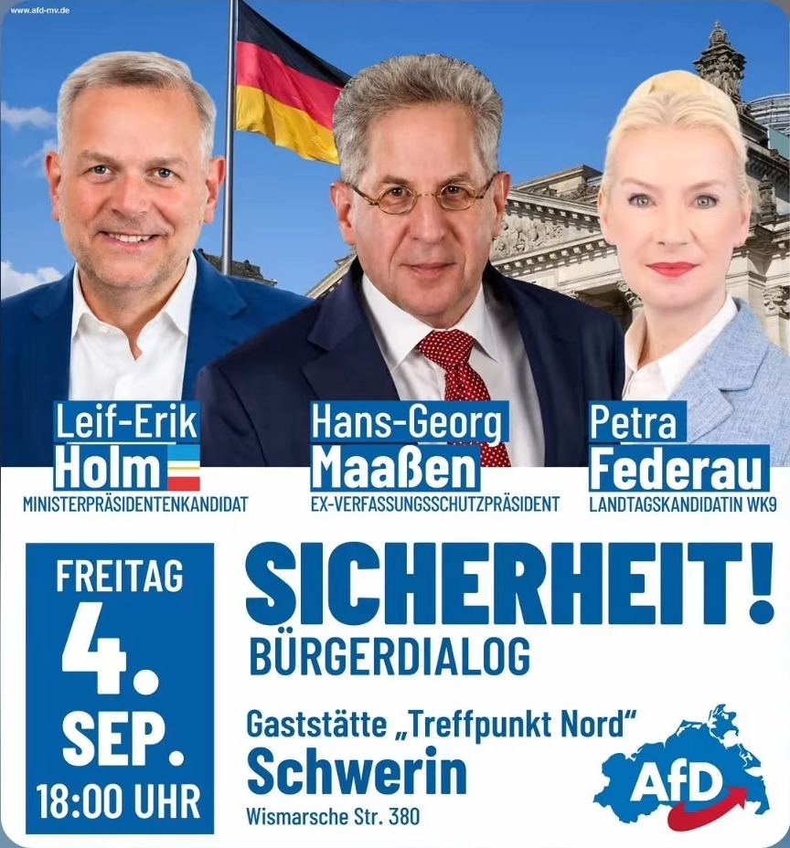 Sicherheit: Bürgerdialog mit Hans-Georg Maaßen