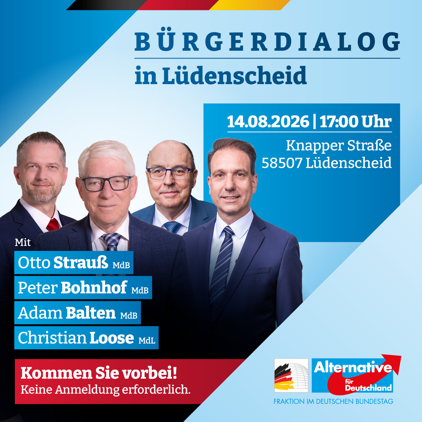Bürgerdialog in Lüdenscheid