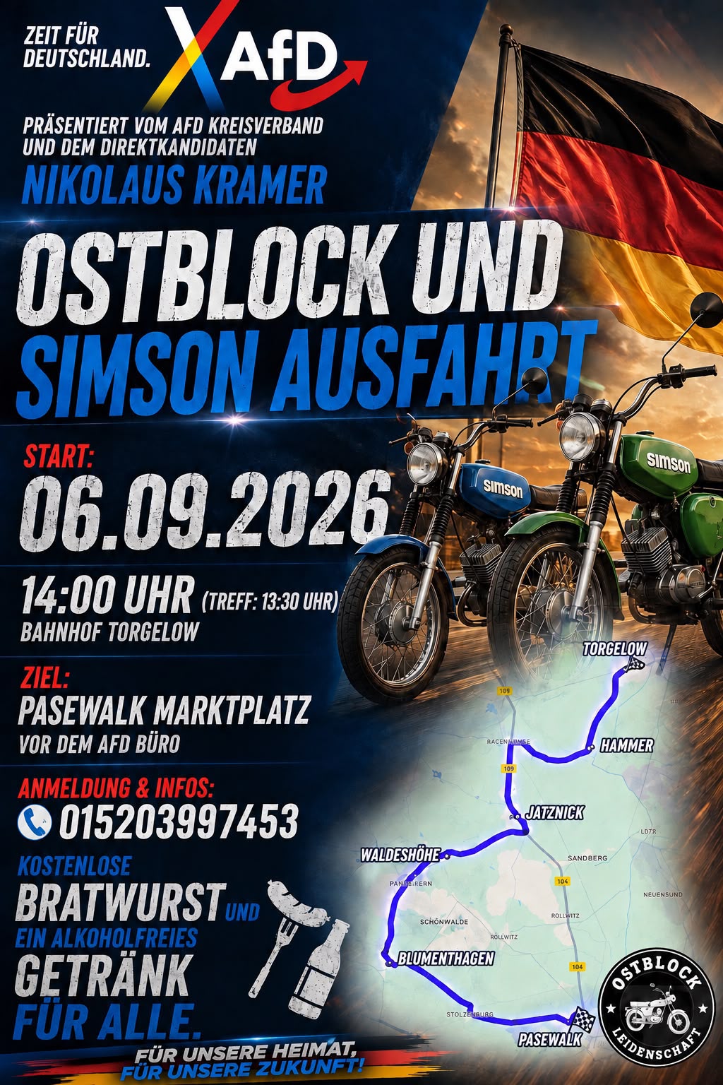 Ostblock- und Simson-Ausfahrt
