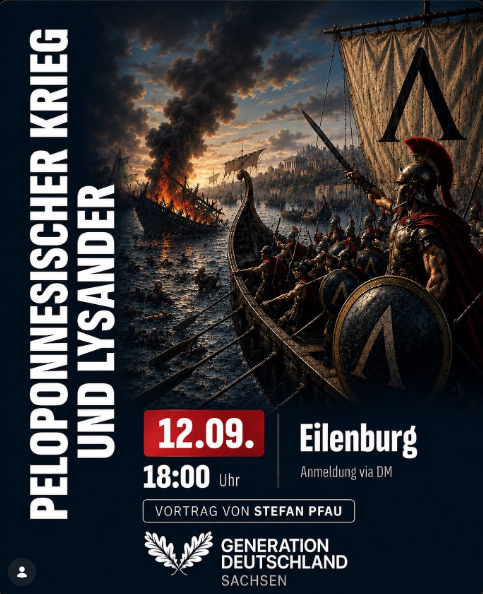 Vortrag: Peloponnesischer Krieg und Lysander (Stefan Pfau)