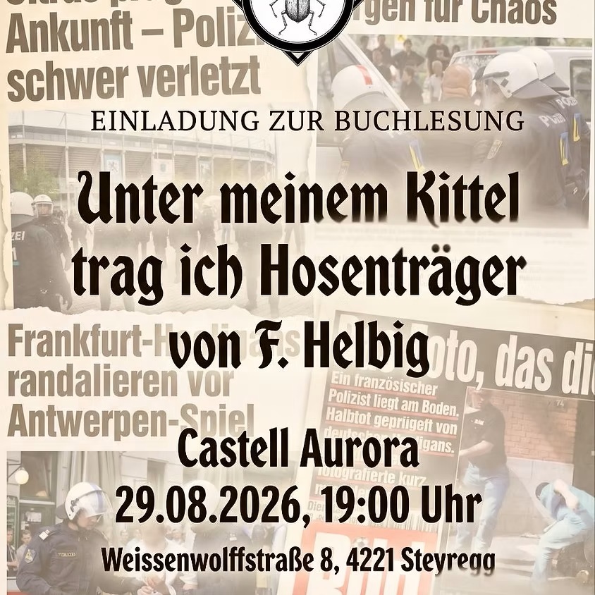 Buchlesung: Unter meinem Kittel trag ich Hosenträger