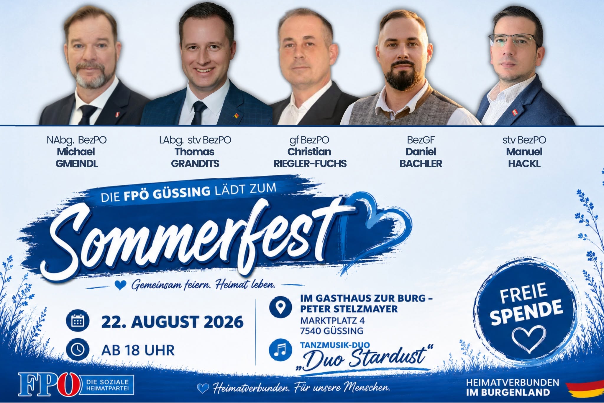 Sommerfest der FPÖ Güssing