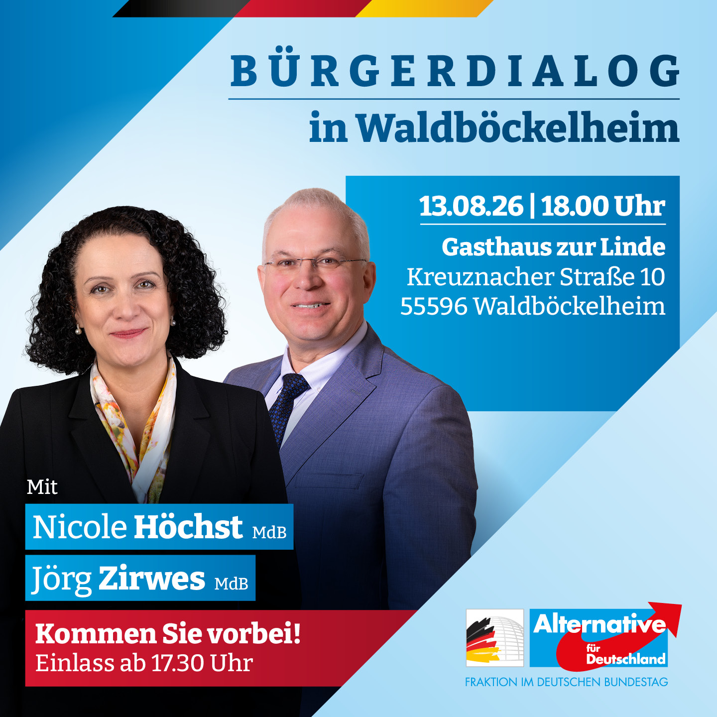 Bürgerdialog in Waldböckelheim