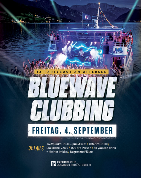 Bluewave Clubbing der Freiheitlichen Jugend