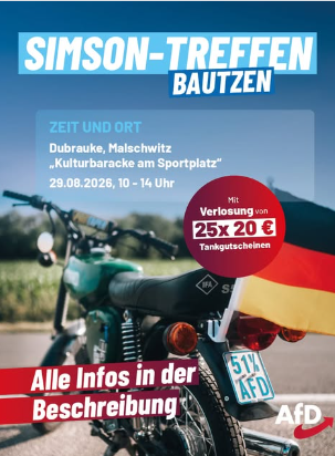 Simson-Treffen in Bautzen