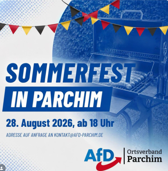 AfD-Sommerfest in Parchim