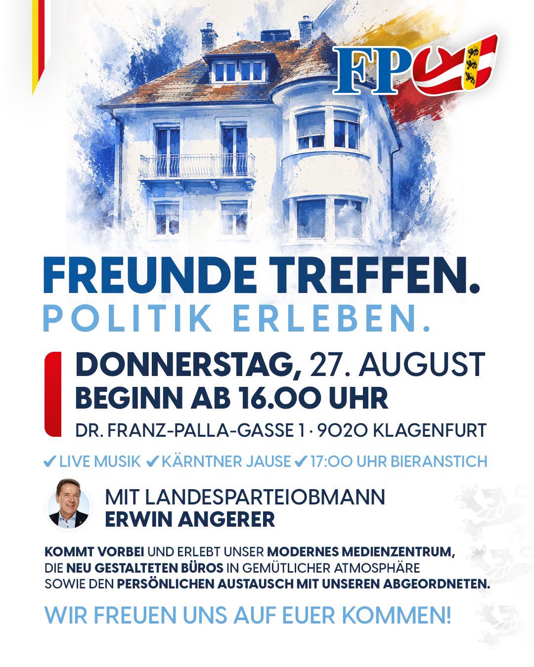 FPÖ Kärnten: Tag der offenen Tür