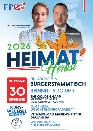 Bürgerstammtisch der FPÖ Wien