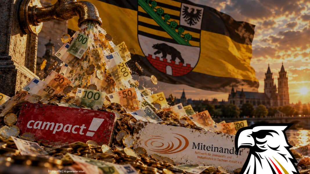 NGO-Sumpf Sachsen-Anhalt: Mehr als 104 Millionen Euro für Anti-AfD-Netzwerk aus Landesmitteln!