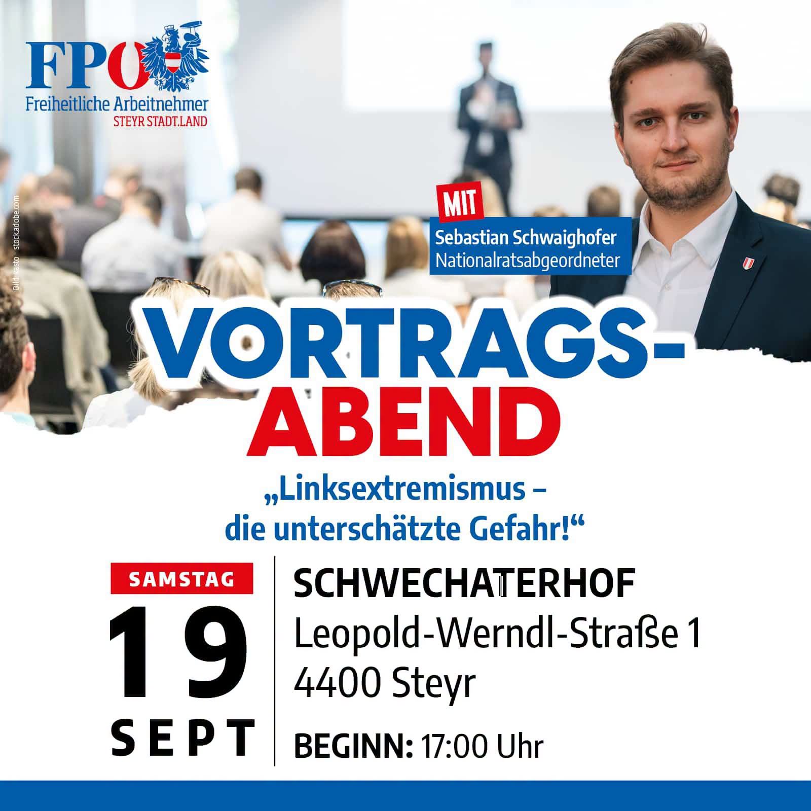 Vortrag: "Linksextremismus - Die unterschätzte Gefahr"