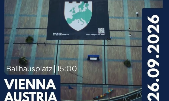 Remigration vor dem Kanzleramt: Riesenbanner soll am Samstag beim Ballhausplatz entrollt werden