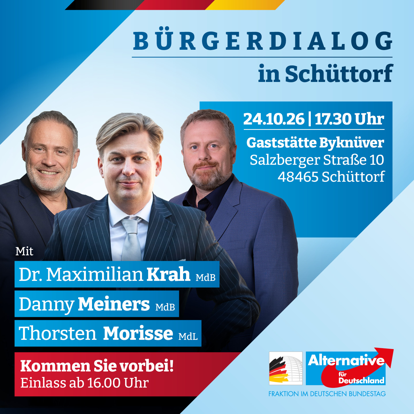 AfD-Bürgerdialog in Schüttorf