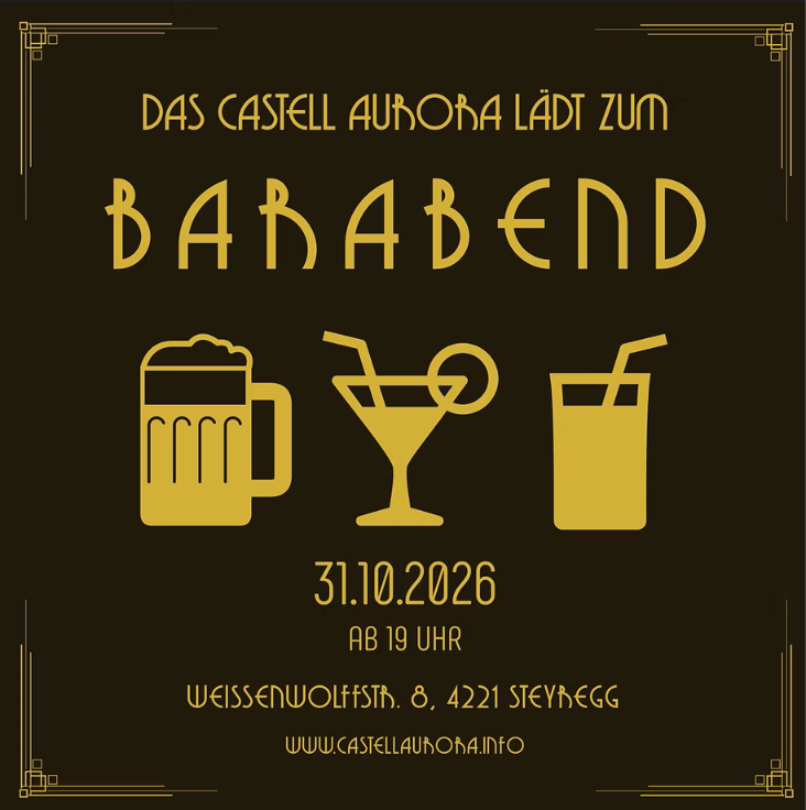 Barabend im Castell Aurora