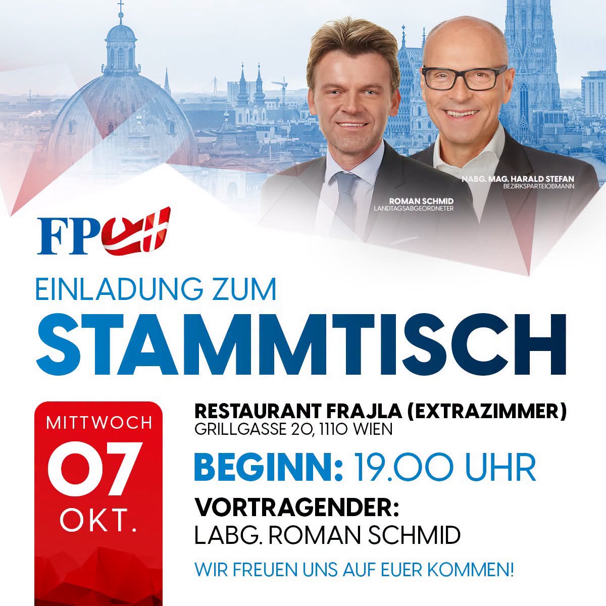 Stammtisch der FPÖ Simmering