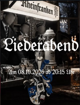 Liederabend der B! Rheinfranken
