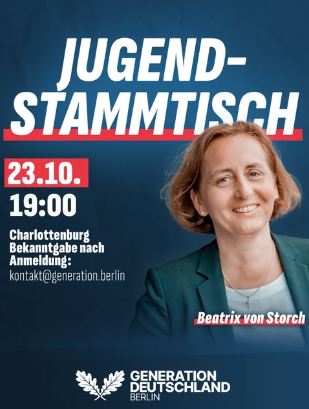 Jugendstammtisch der GD Berlin