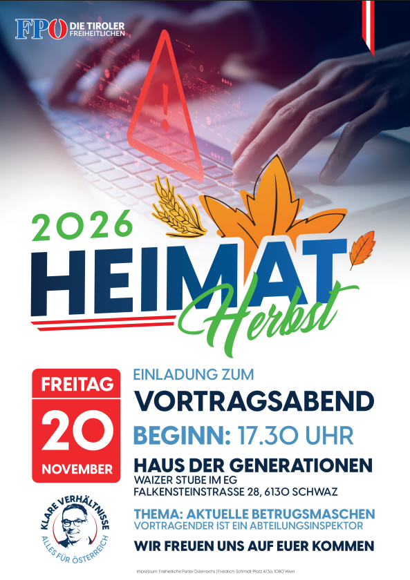 Vortrag: "Aktuelle Betrugsmaschen"