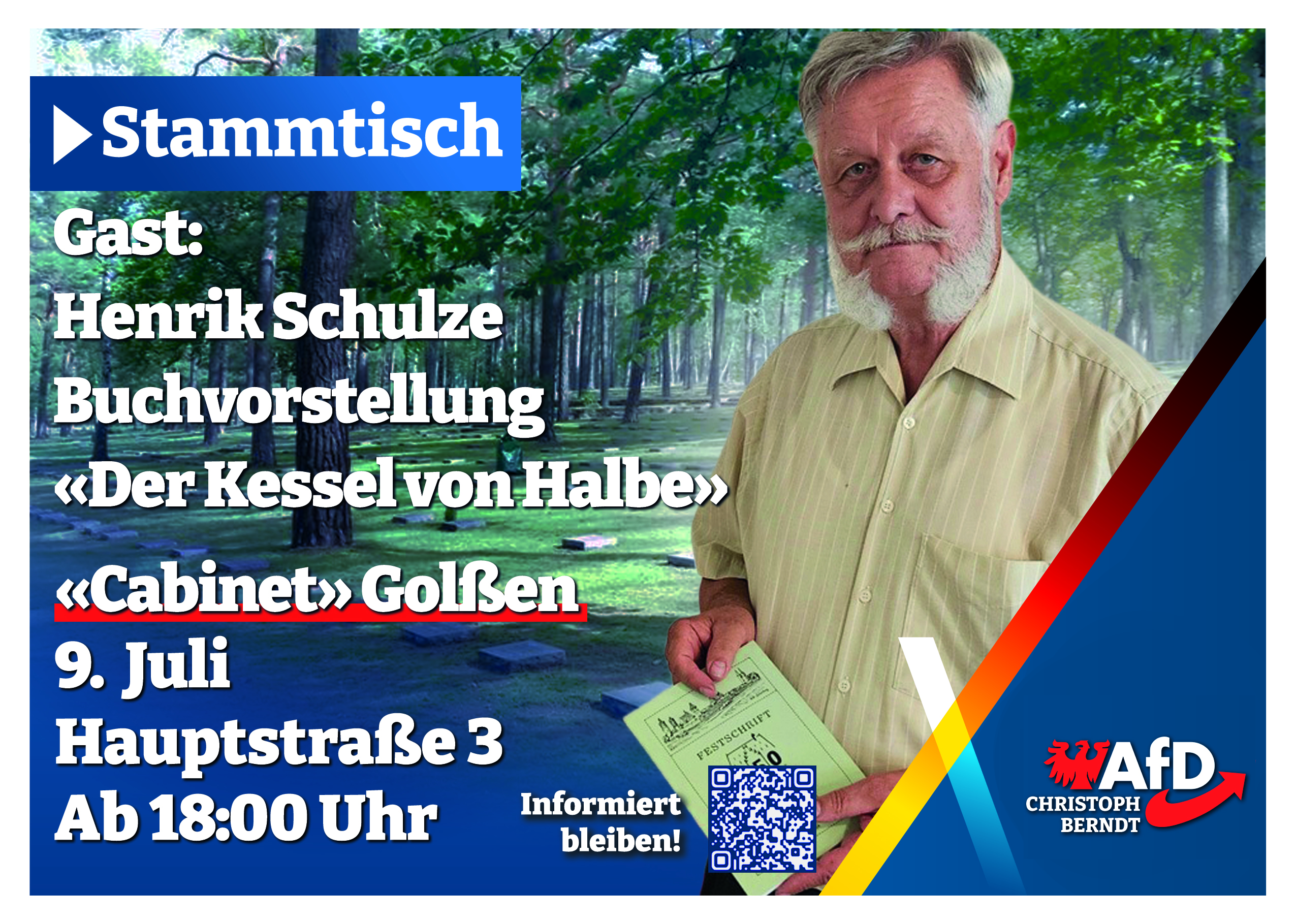 Stammtisch im Bürgerbüro "Cabinet"