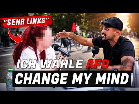Linke Sozialarbeiterin mit PKS konfrontiert: dann passiert DAS! | Change my Mind Berlin