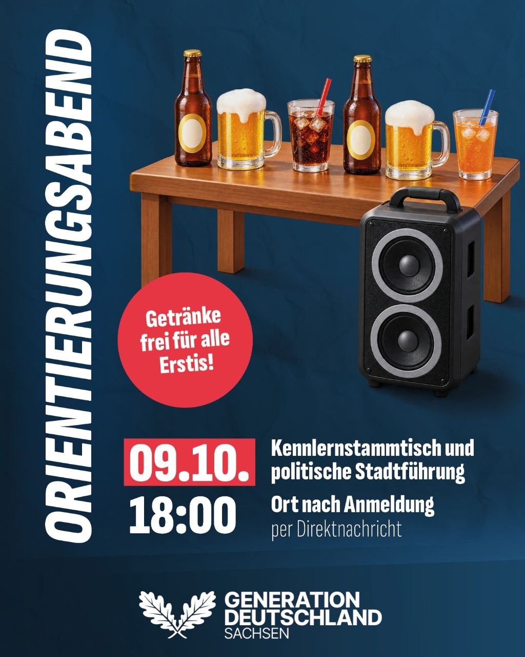 Ersti Stammtisch | Politische Stadtführung