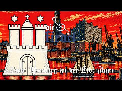 Hamburg-Hymne - Stadt Hamburg an der Elbe Auen (New Wave Edit) I Die Fiedel