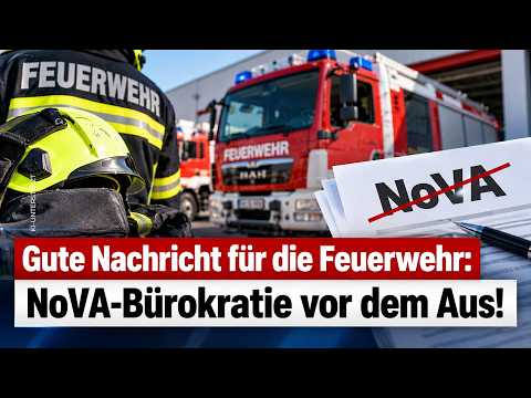 Schluss mit der Steuer-Schikane: Erleichterung für unsere Feuerwehren!