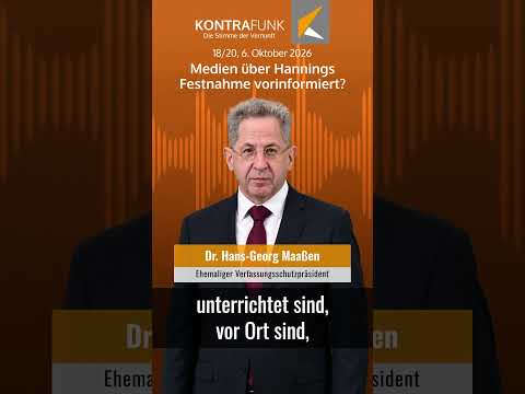 Medien über Hannings Festnahme vorinformiert?