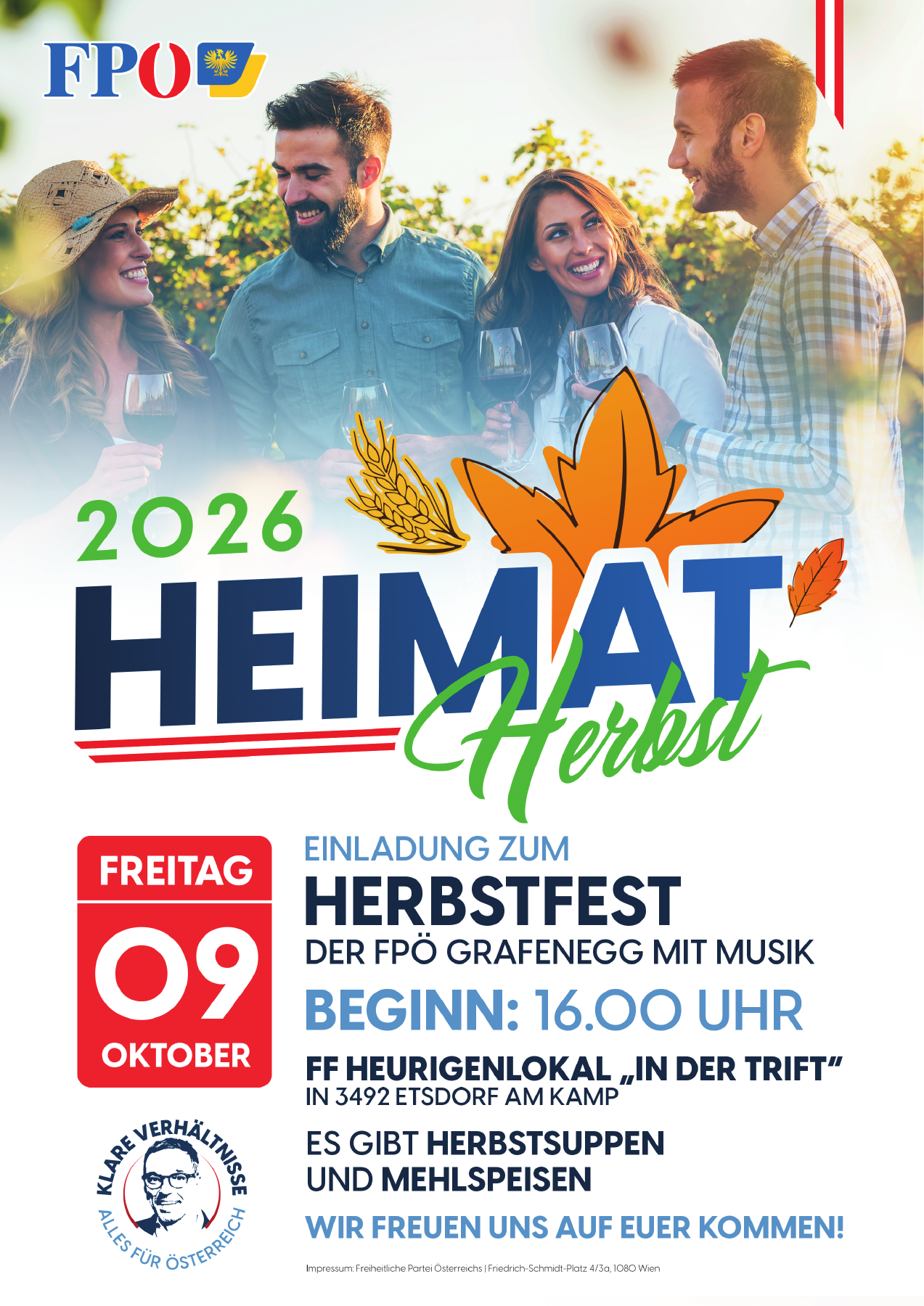 Herbstfest – FPÖ Etsdorf am Kamp bei Grafenegg