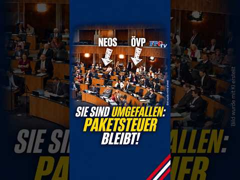 DIE NAGELPROBE! Wie ÖVP und NEOS über die Paketsteuer abstimmten