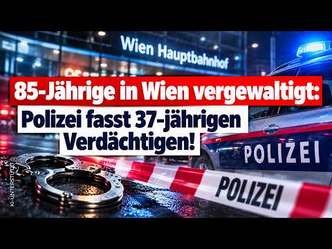 85-Jährige in Wien vergewaltigt: Polizei fasst 37-jährigen Verdächtigen!