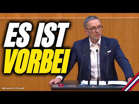 Herbert Kickl zum MISSTRAUENSANTRAG gegen die gesamte VERLIERER-AMPEL!