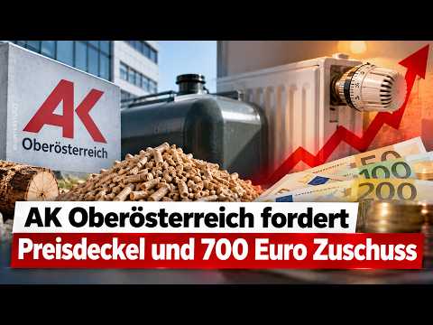 AK Oberösterreich fordert Preisdeckel und 700 Euro Zuschuss