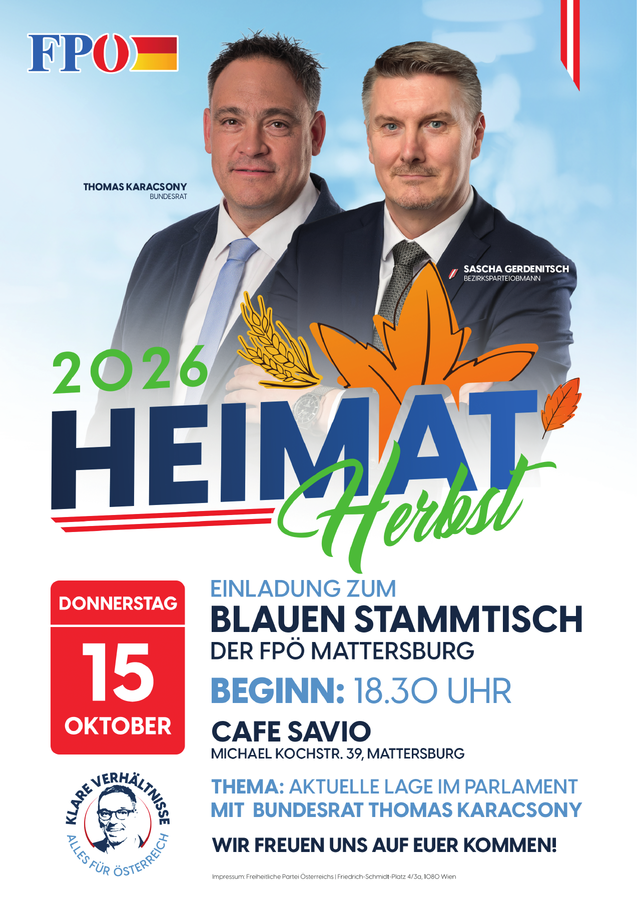 Stammtisch – FPÖ Mattersburg