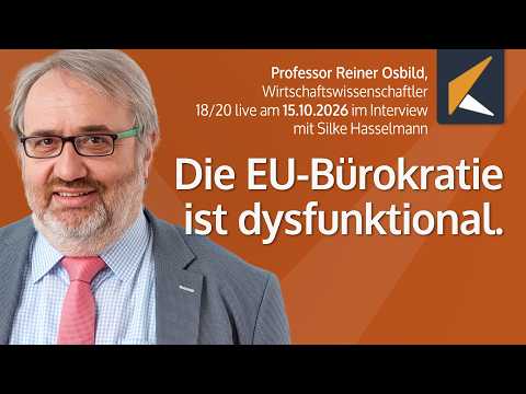 EU plant einen 2-Billionen-Haushalt – Prof. Reiner Osbild zeigt die damit verbundenen Risiken auf