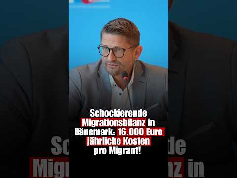 Schockierende Migrationsbilanz in Dänemark: 16.000 Euro jährliche Kosten pro Migrant!