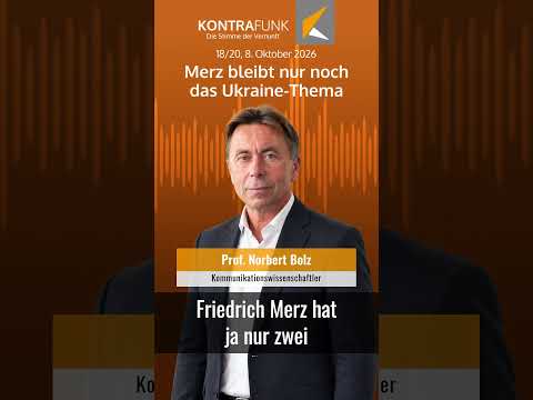 Merz bleibt nur noch das Ukraine-Thema
