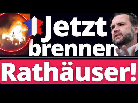 EIL: Frankreich ist gefallen! JD Vance SCHOCK-Warnung!