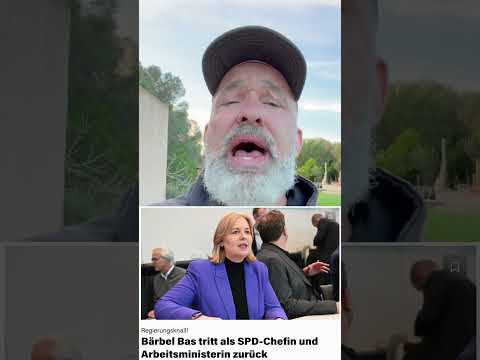 Eilmeldung: Bärbel Bas tritt als SPD-Chefin und Arbeitsministerin zurück