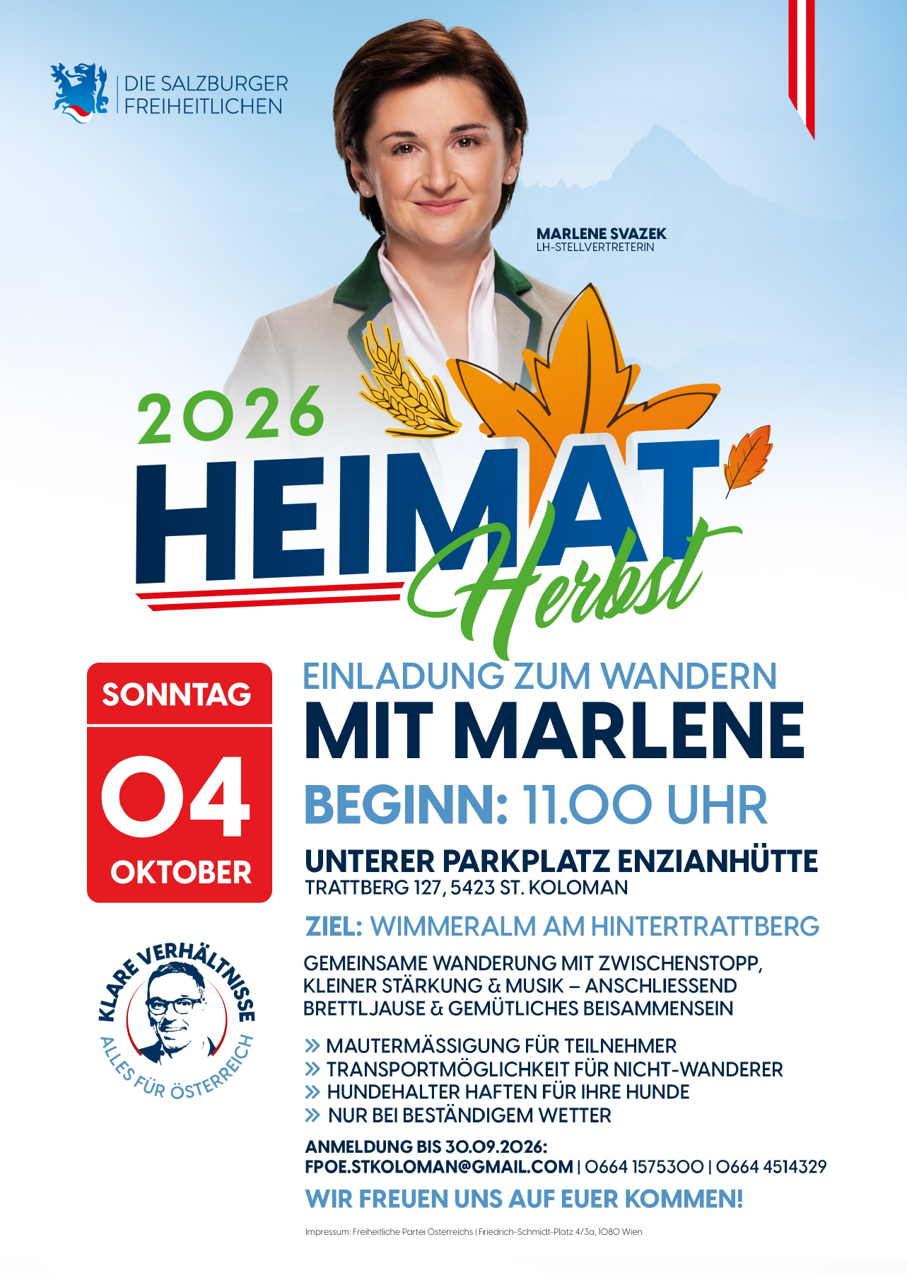 Wandern mit Marlene Svazek