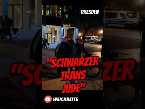 "Schwarzer Trans Jude!" Dresden "Save European Act" & Montagsprotest & Antifa Gegendemos 12.10.26