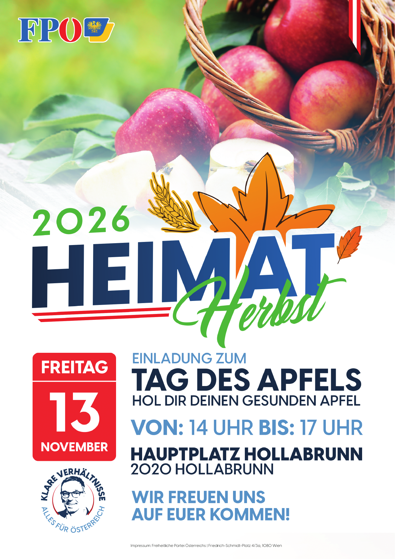 Tag des Apfels – FPÖ Hollabrunn