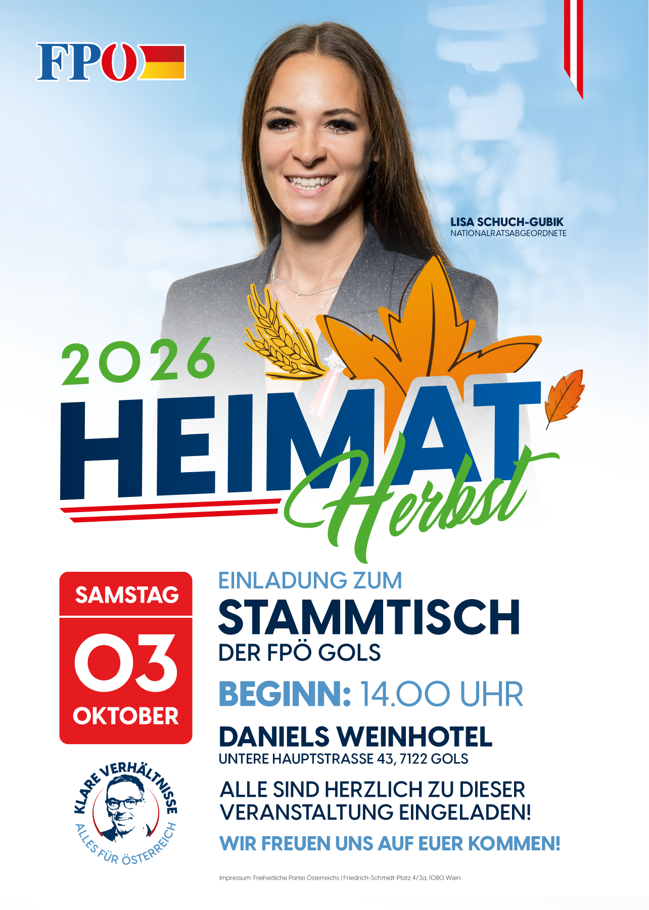 Stammtisch – FPÖ Gols