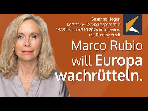 Marco Rubios Rede in Athen und ihre außenpolitische Bedeutung: Susanne Heger mit einer Analyse