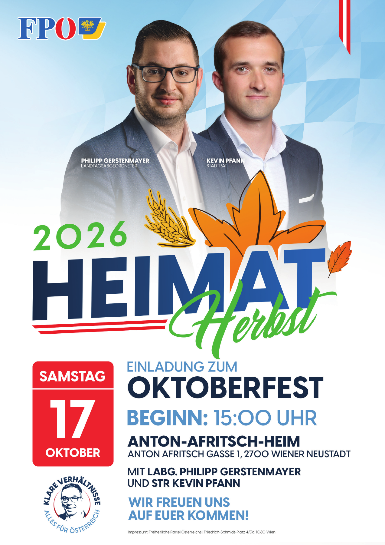 Oktoberfest – FPÖ Wiener Neustadt
