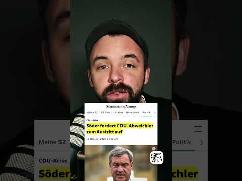 "Unsere Demokratie" 🤡: CDU will bei der Wahl von Ulrich Siegmund geschlossen den Saal verlassen