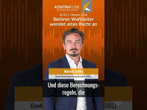 Berliner Wahlleiter wendet altes Recht an