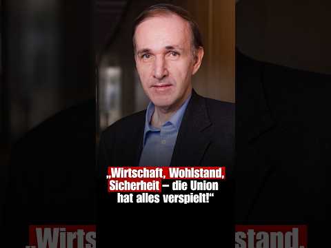 „Wirtschaft, Wohlstand, Sicherheit – die Union hat alles verspielt!“ | Gottfried Curio